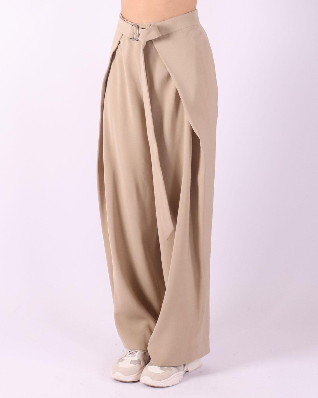 Beige pantalon van Ami voor dames