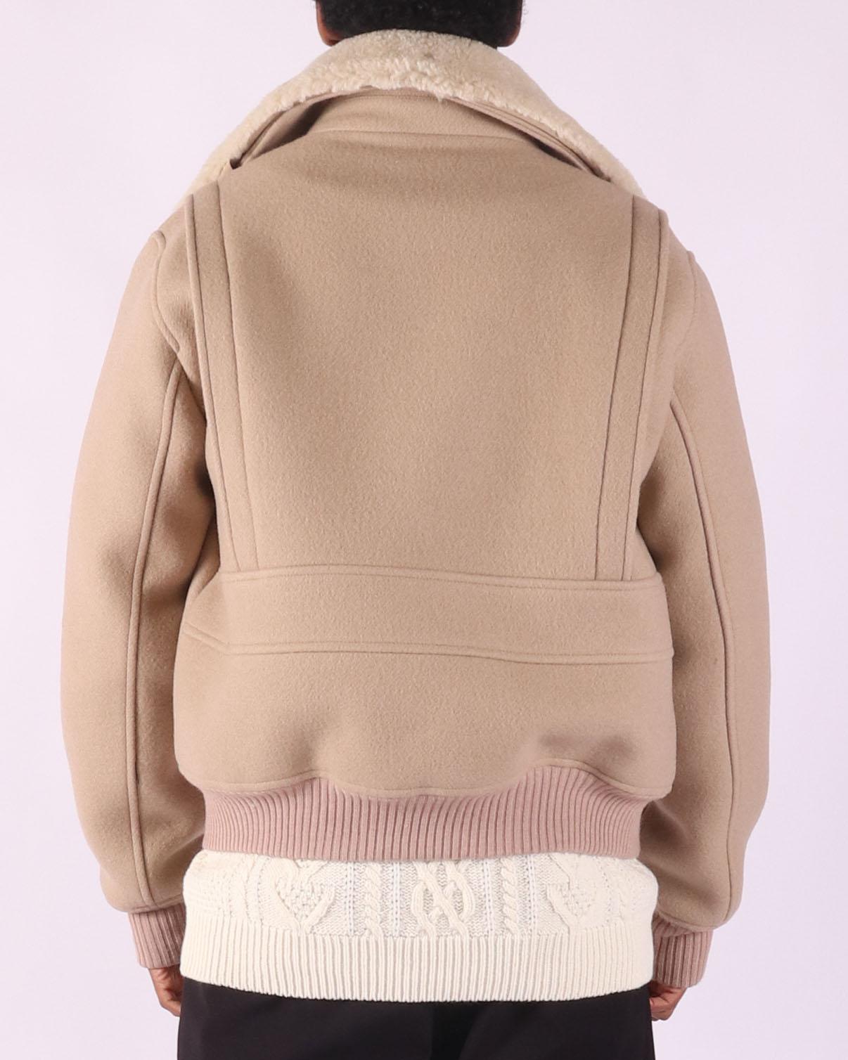 Beige pilotenjack van Ami voor heren