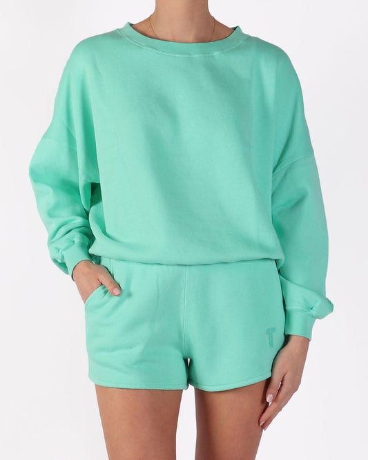 Just a T sweater groen