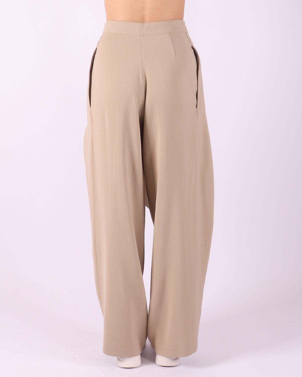 Beige pantalon van Ami voor dames