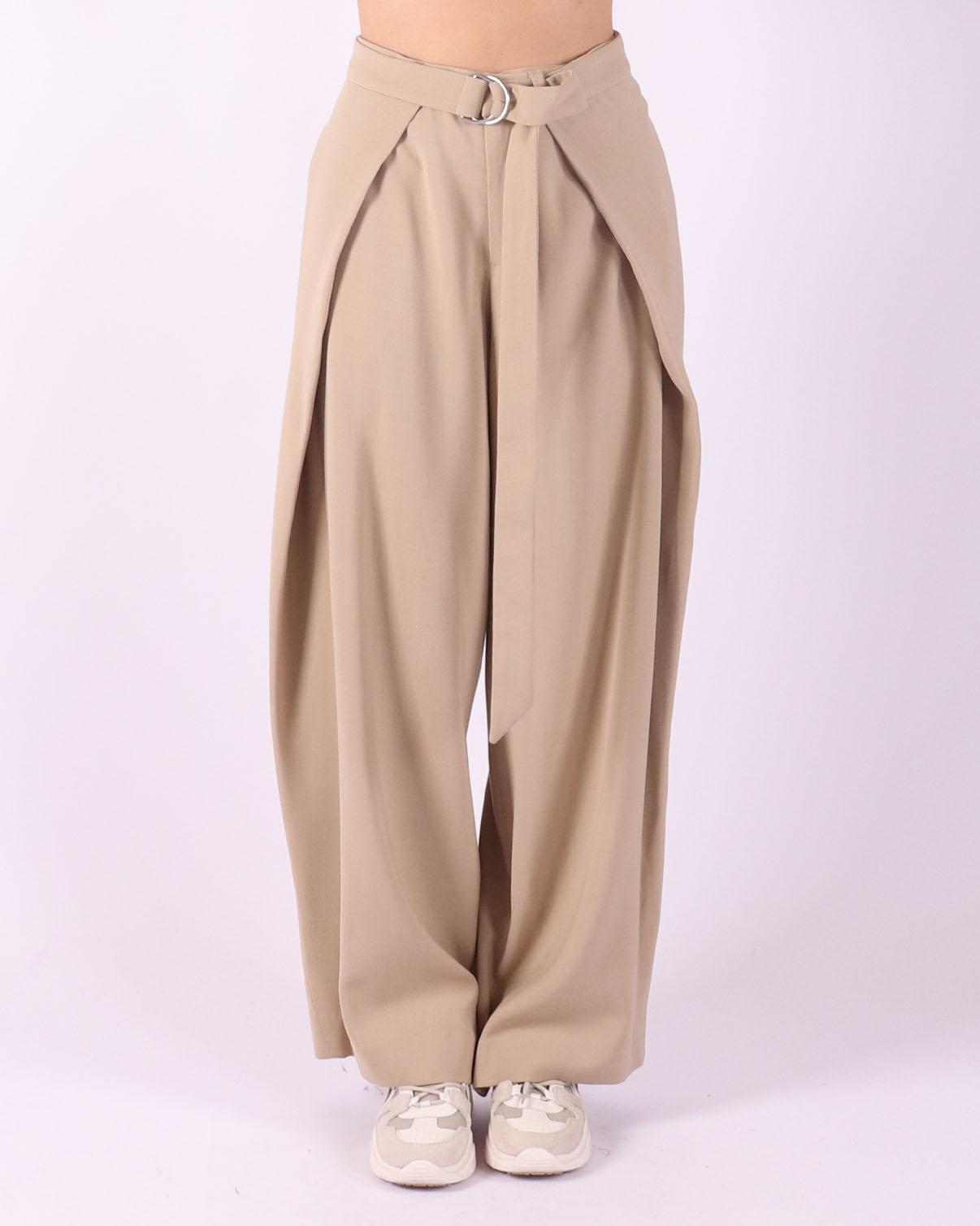 Beige pantalon van Ami voor dames