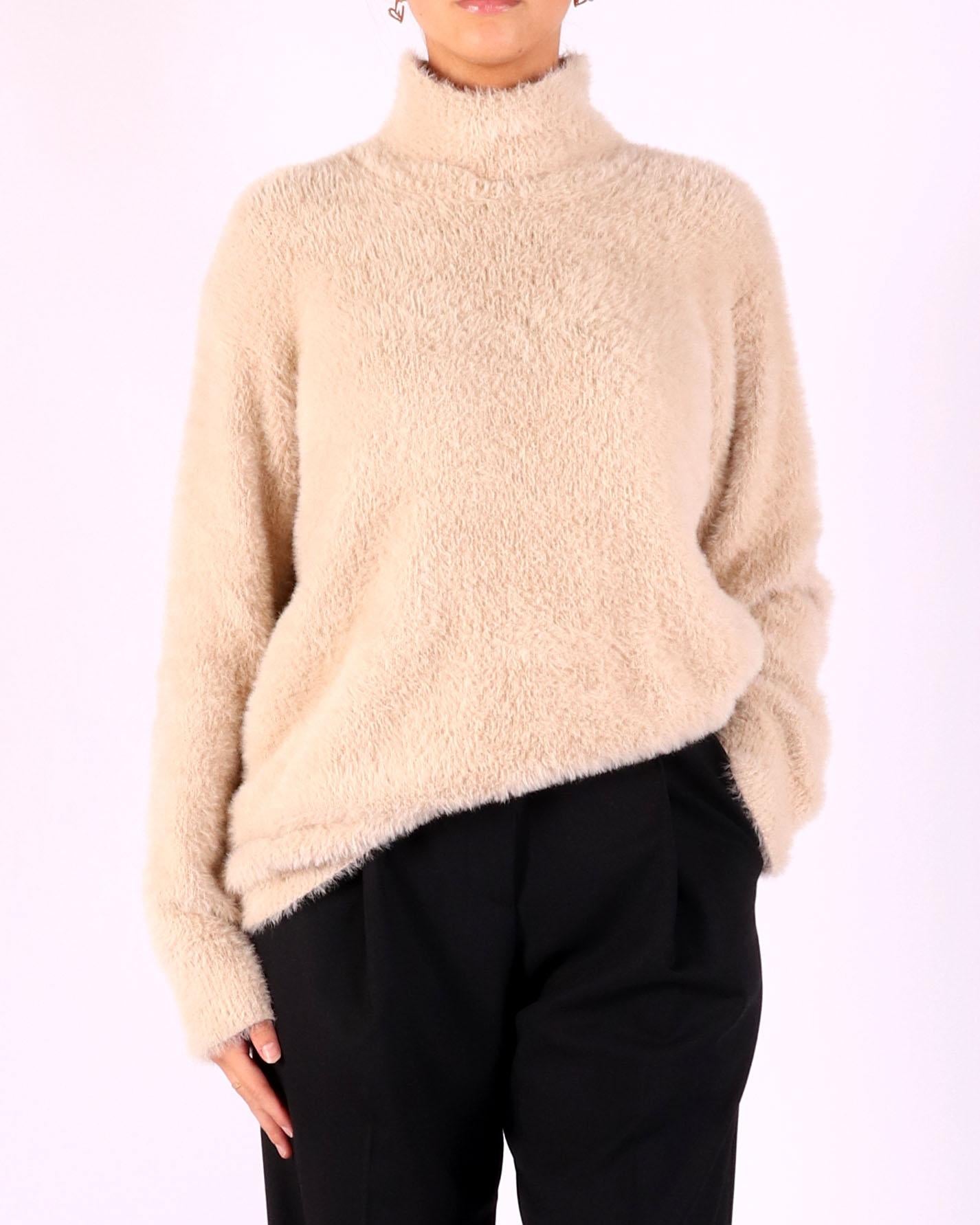 Sage and I sweater