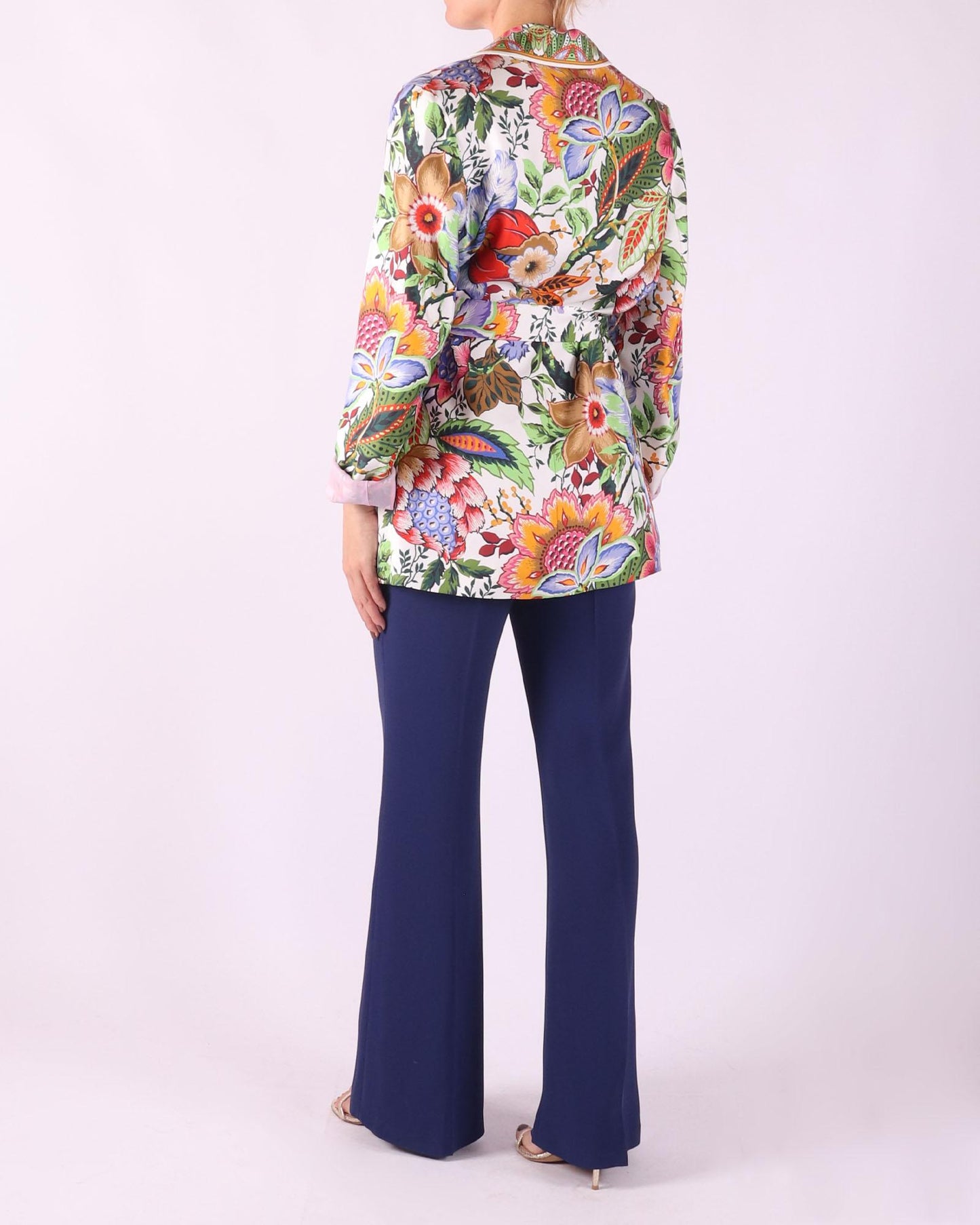 Etro Blazers voor dames met bloemen print.