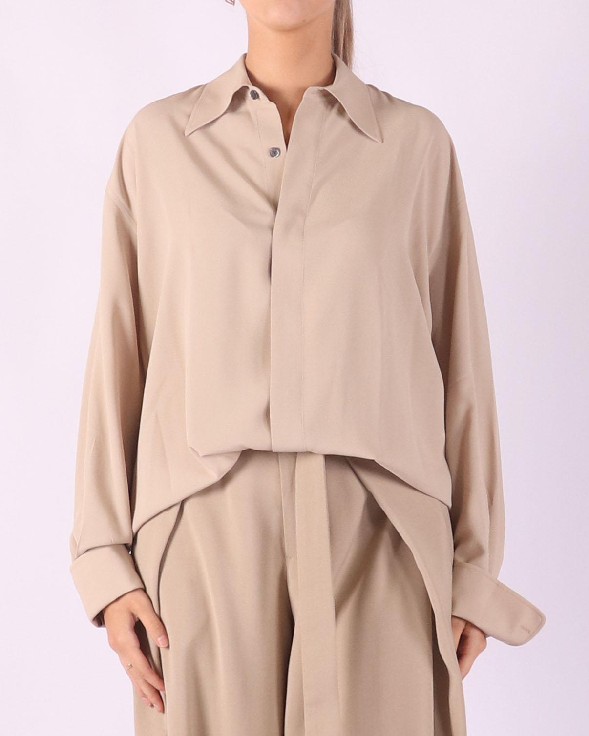 Taupe blouse voor dames van Ami