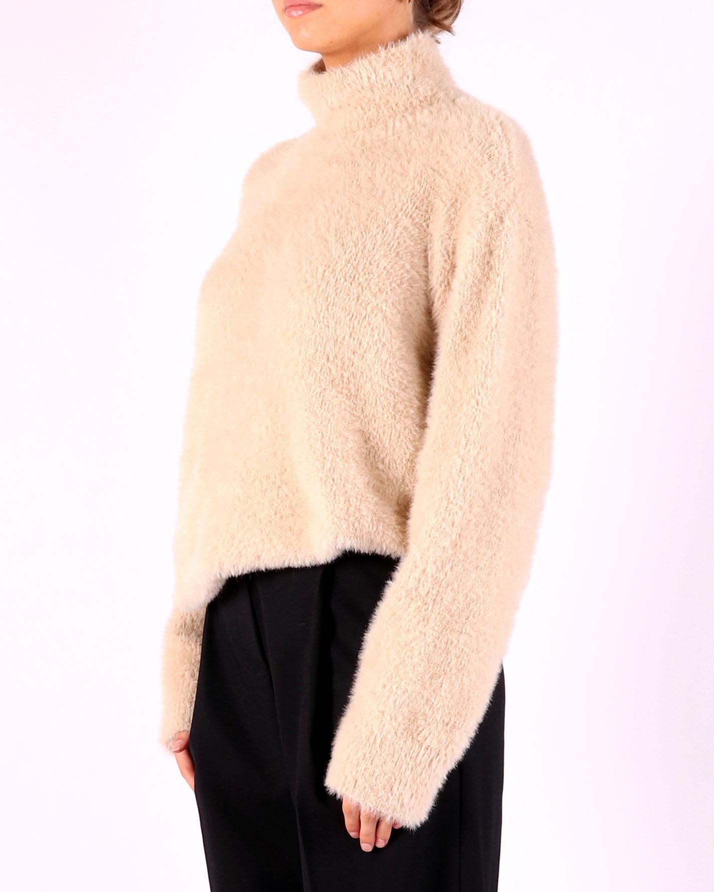 Sage and I sweater