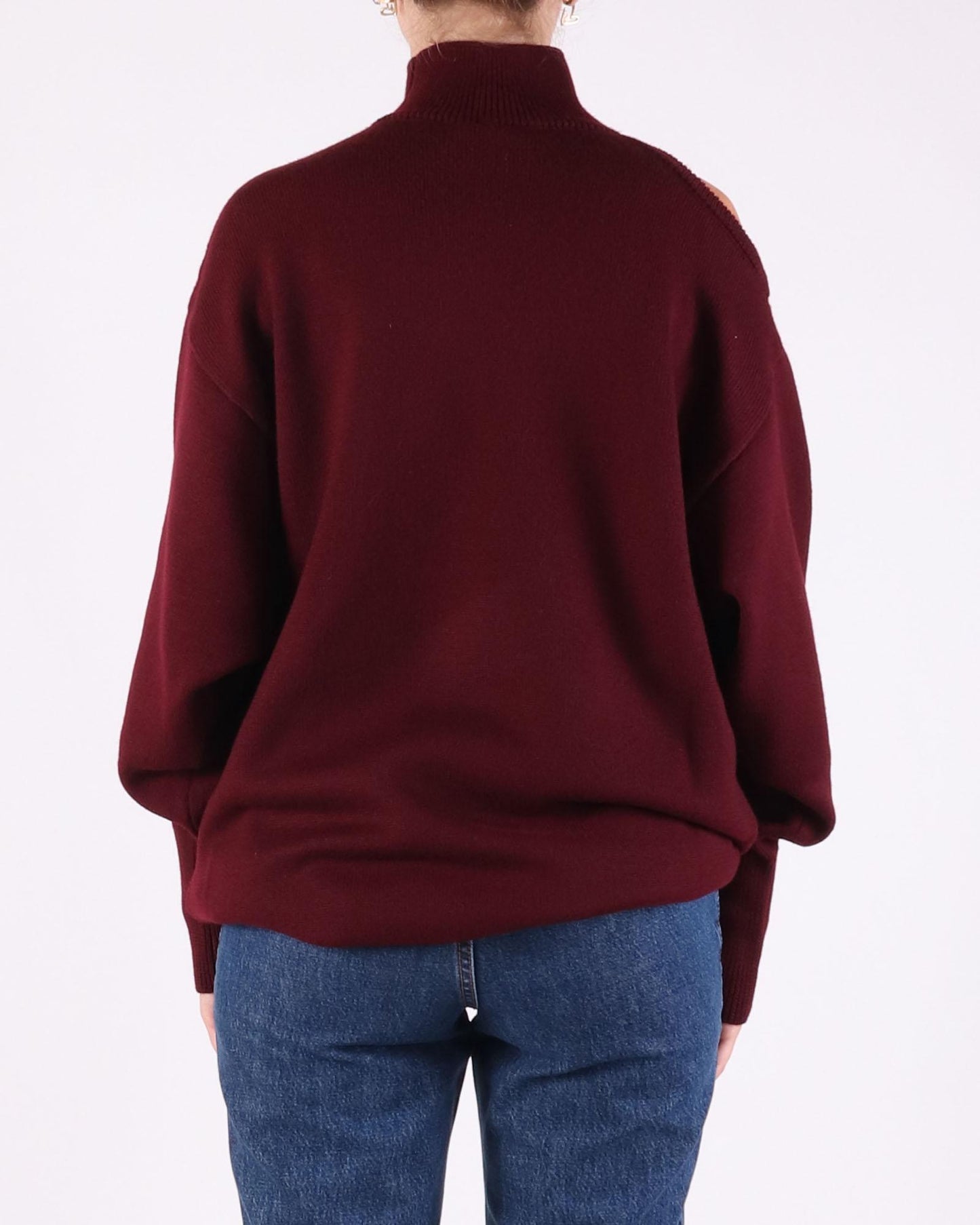 Nude turtleneck