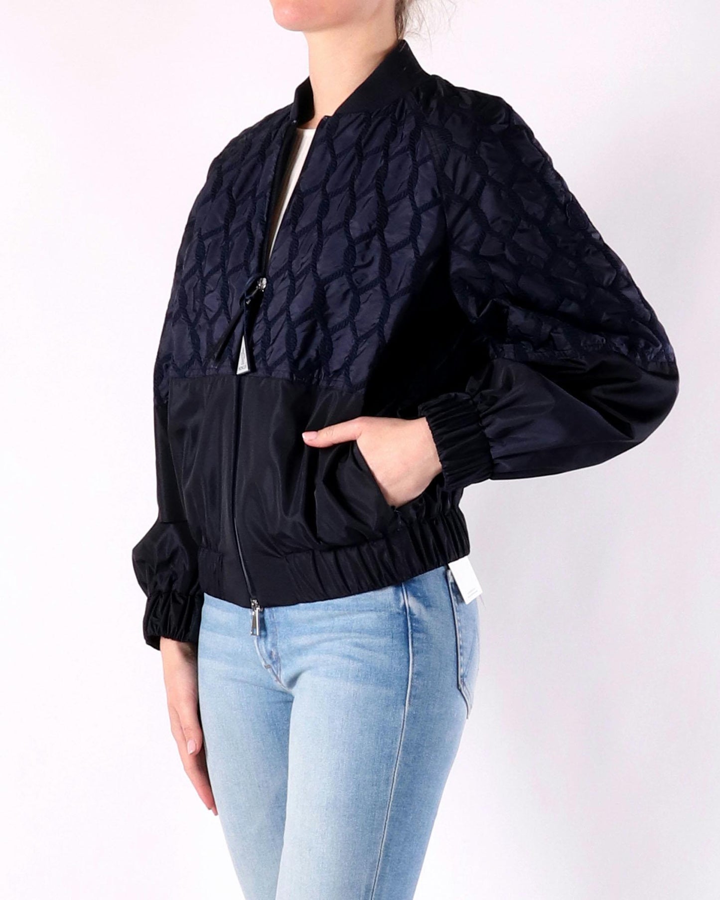 Moncler jas dames blauw