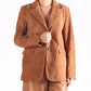 Arma jas in het bruin voor vrouwe