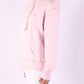 Lichtroze dames hoodie van Ami