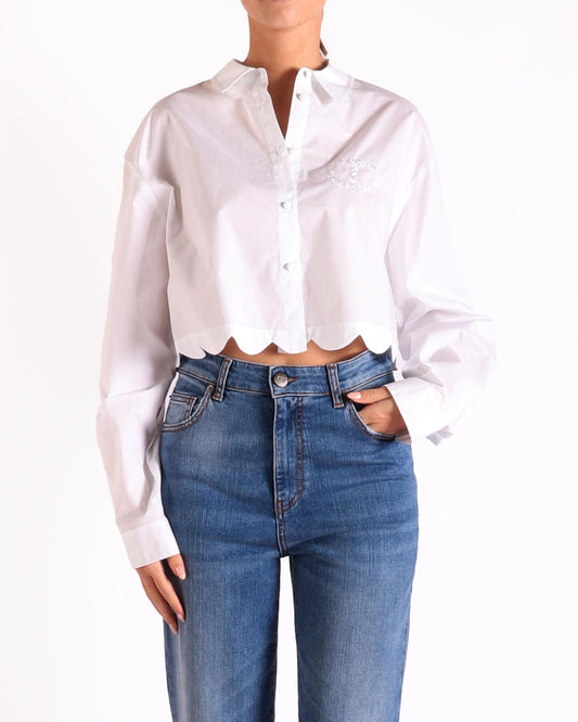 Twinset blouse in de kleur wit