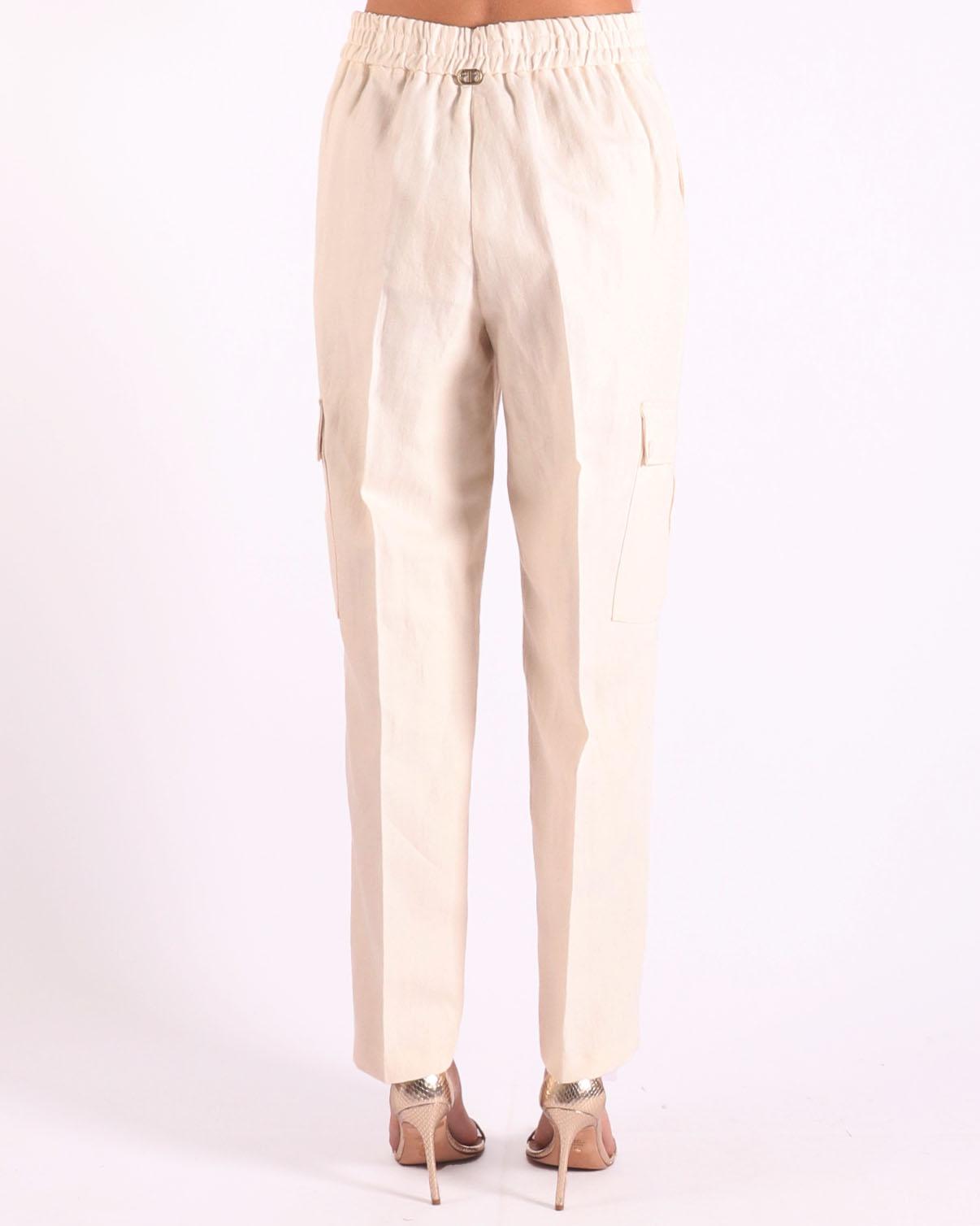 Twinset broek in de kleur wit